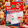 Festive Elf Coloring Book Display